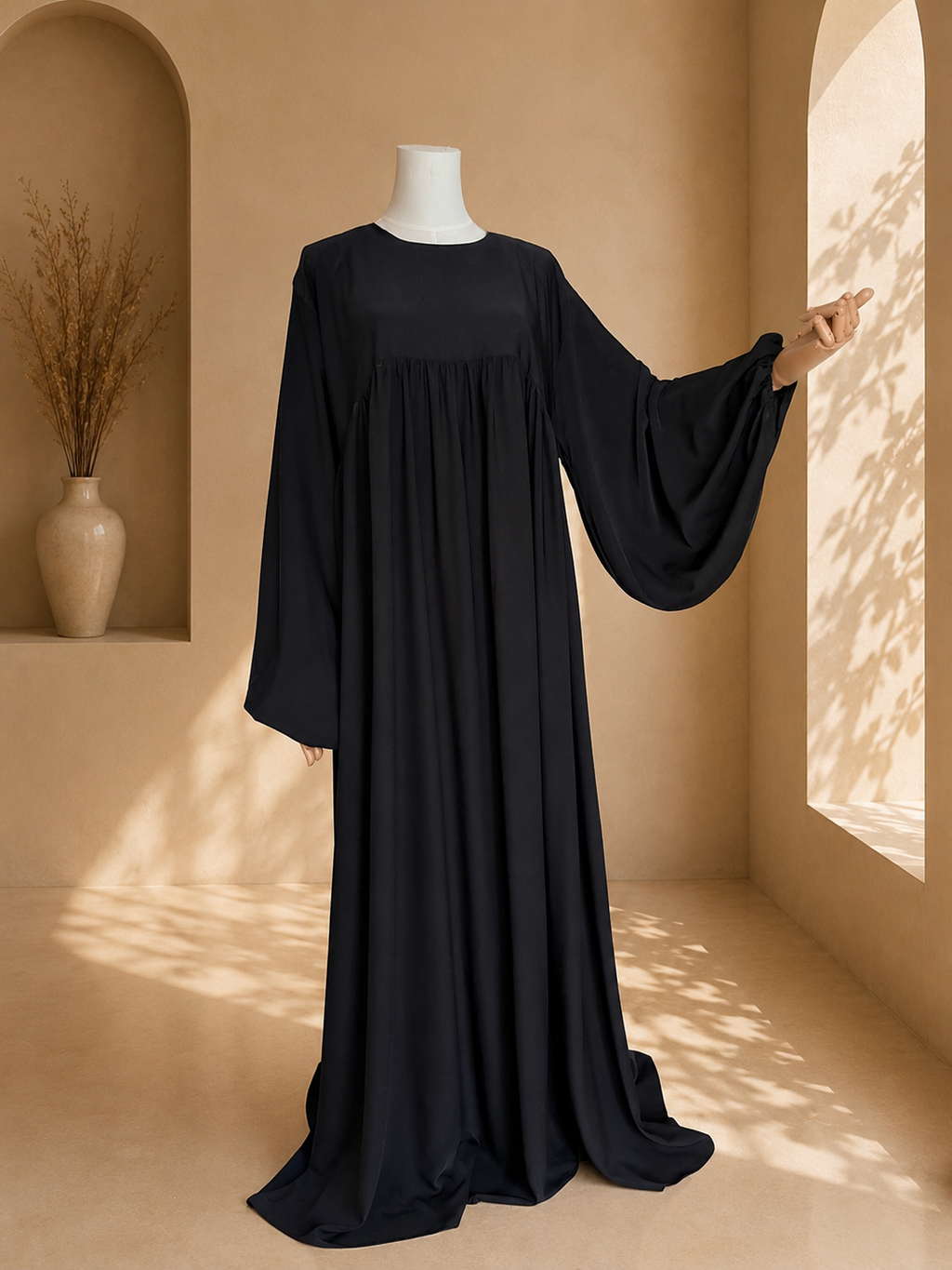 Black classic Abaya