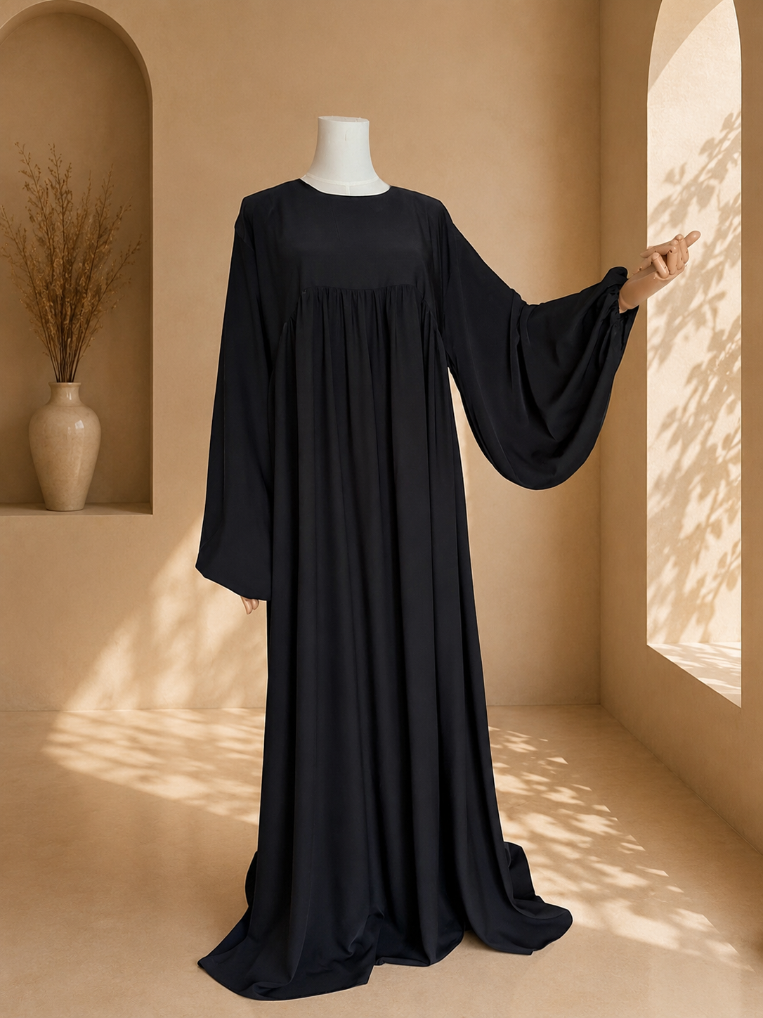 Black classic Abaya