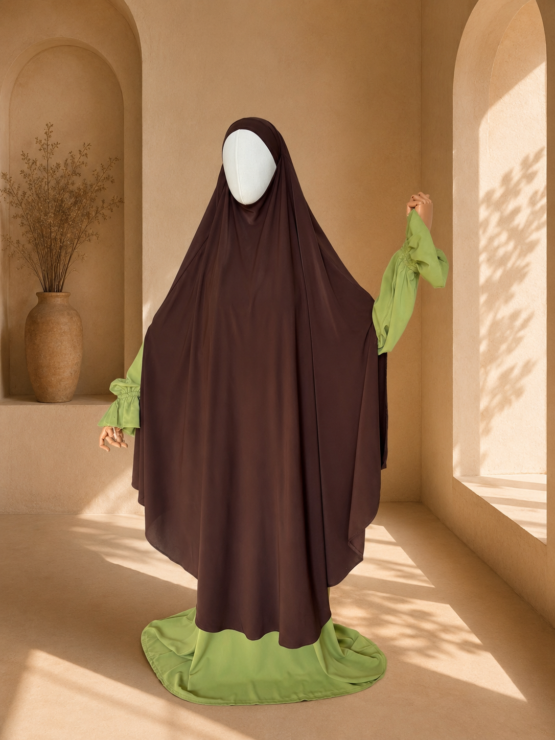 Chocolate madina Khimar